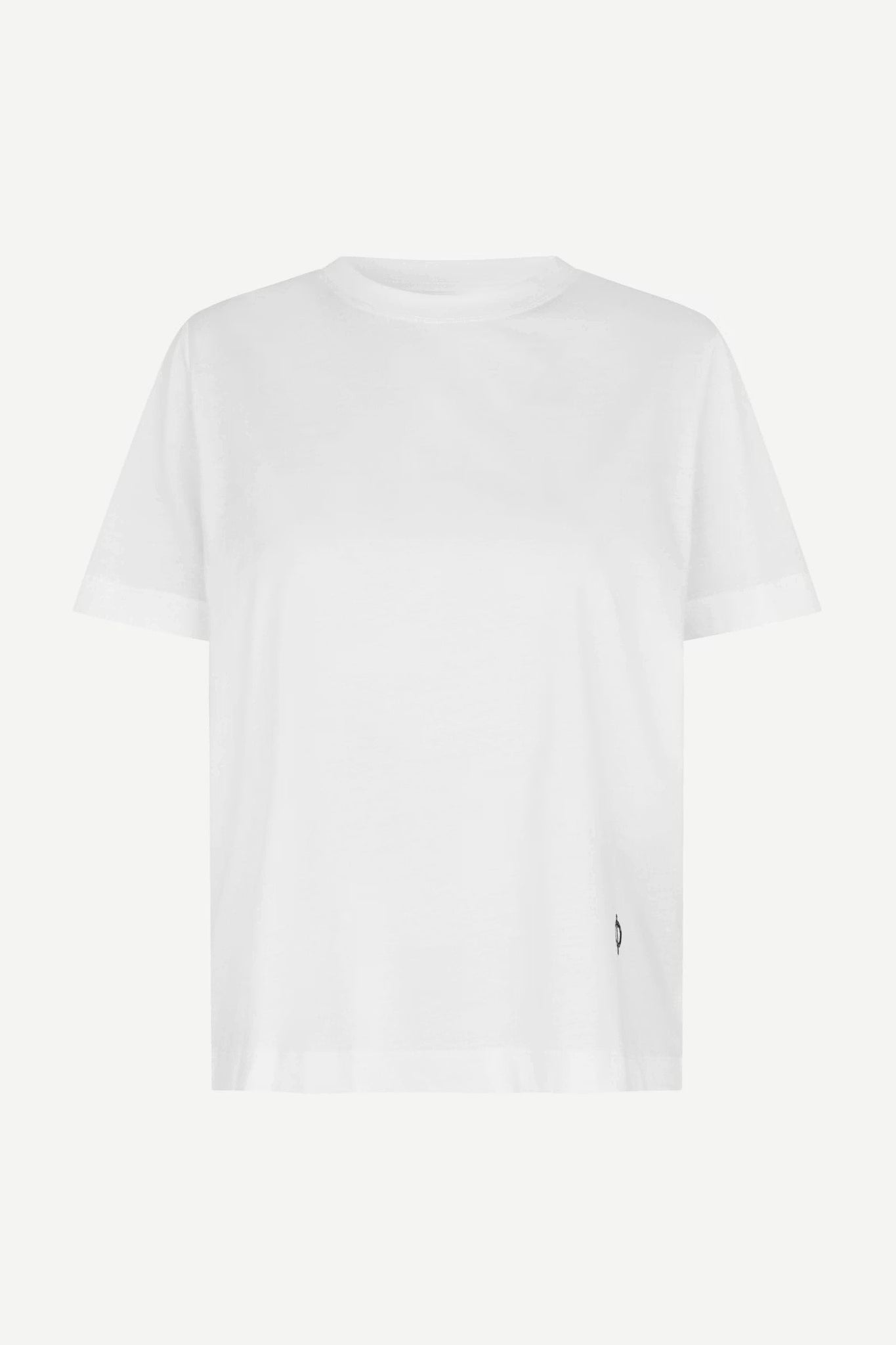 Sacamino SS T-shirt 15276 White Camera Samsoe Samsoe