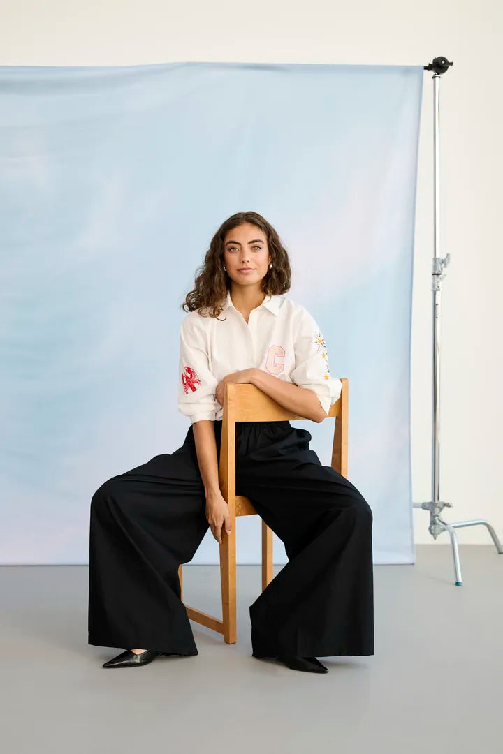 Jila Olena Shirt Spring Gardenia Culture
