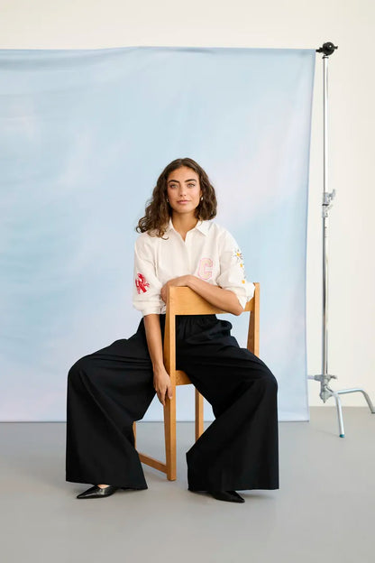 Jila Olena Shirt Spring Gardenia Culture