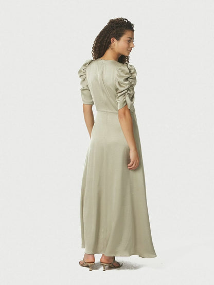 Benuti Solid Dress Light Green Neo Noir