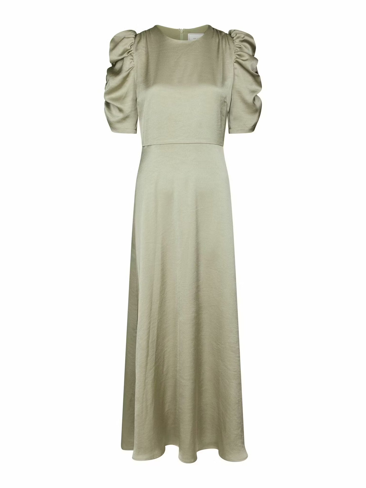 Benuti Solid Dress Light Green Neo Noir