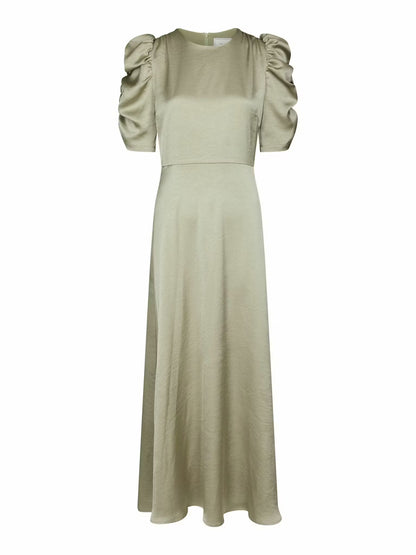 Benuti Solid Dress Light Green Neo Noir