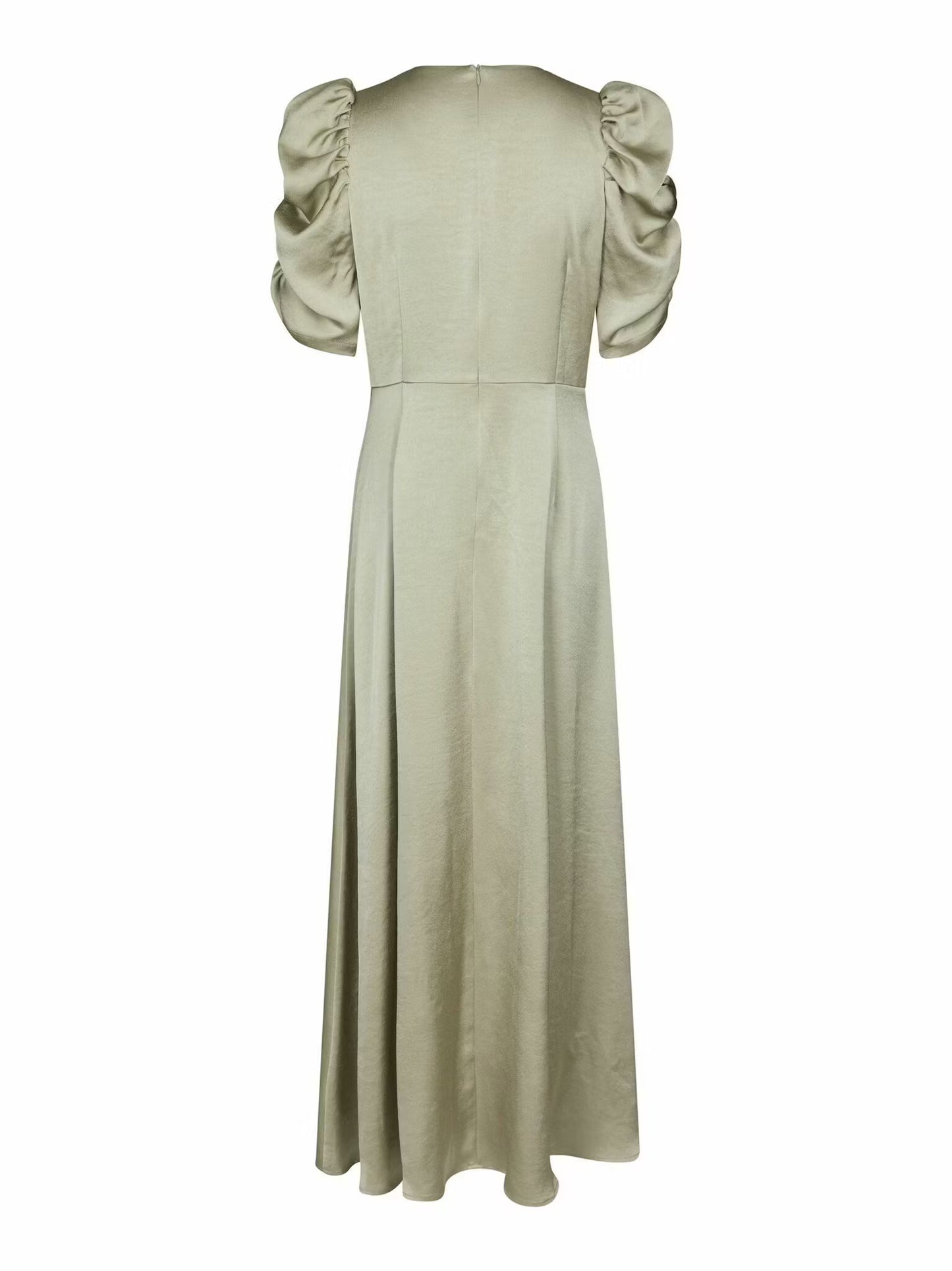 Benuti Solid Dress Light Green Neo Noir