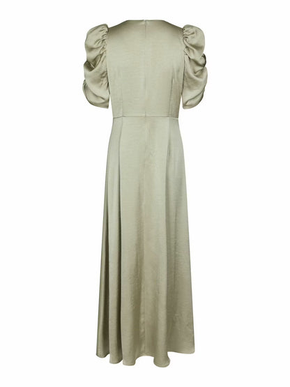 Benuti Solid Dress Light Green Neo Noir
