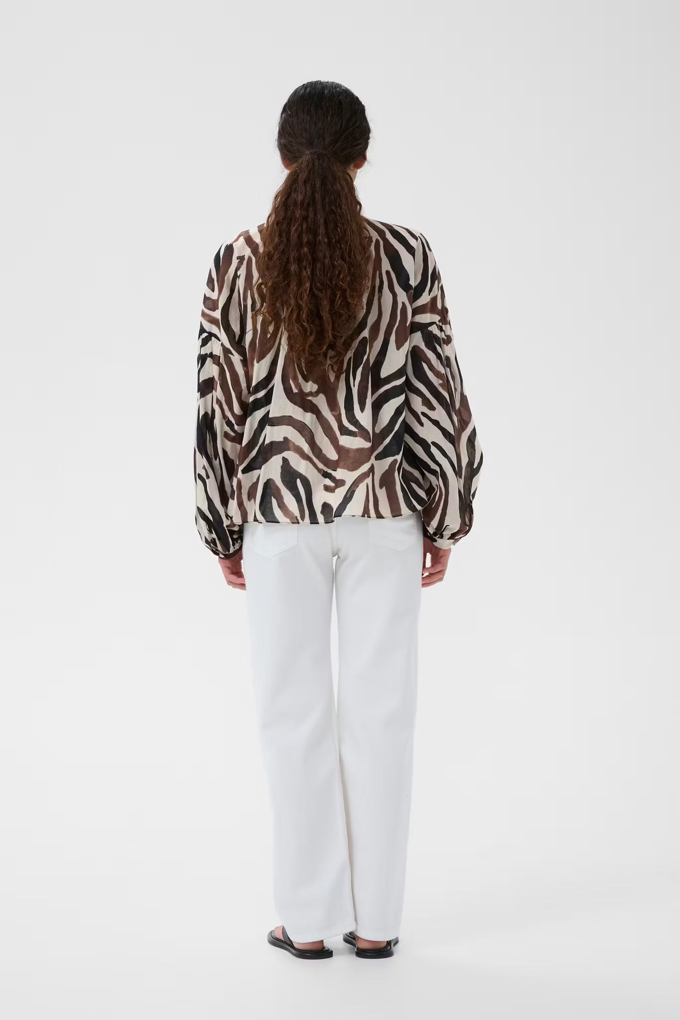 RosalieIW Blouse Haze Zebrah InWear