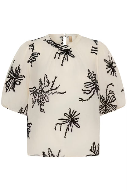 Bisera Blouse Oyster Gray Culture