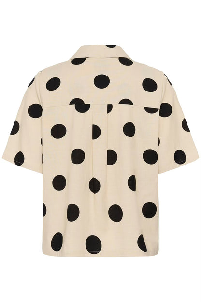 CUtika Shirt Whitecap/Black Dot Culture