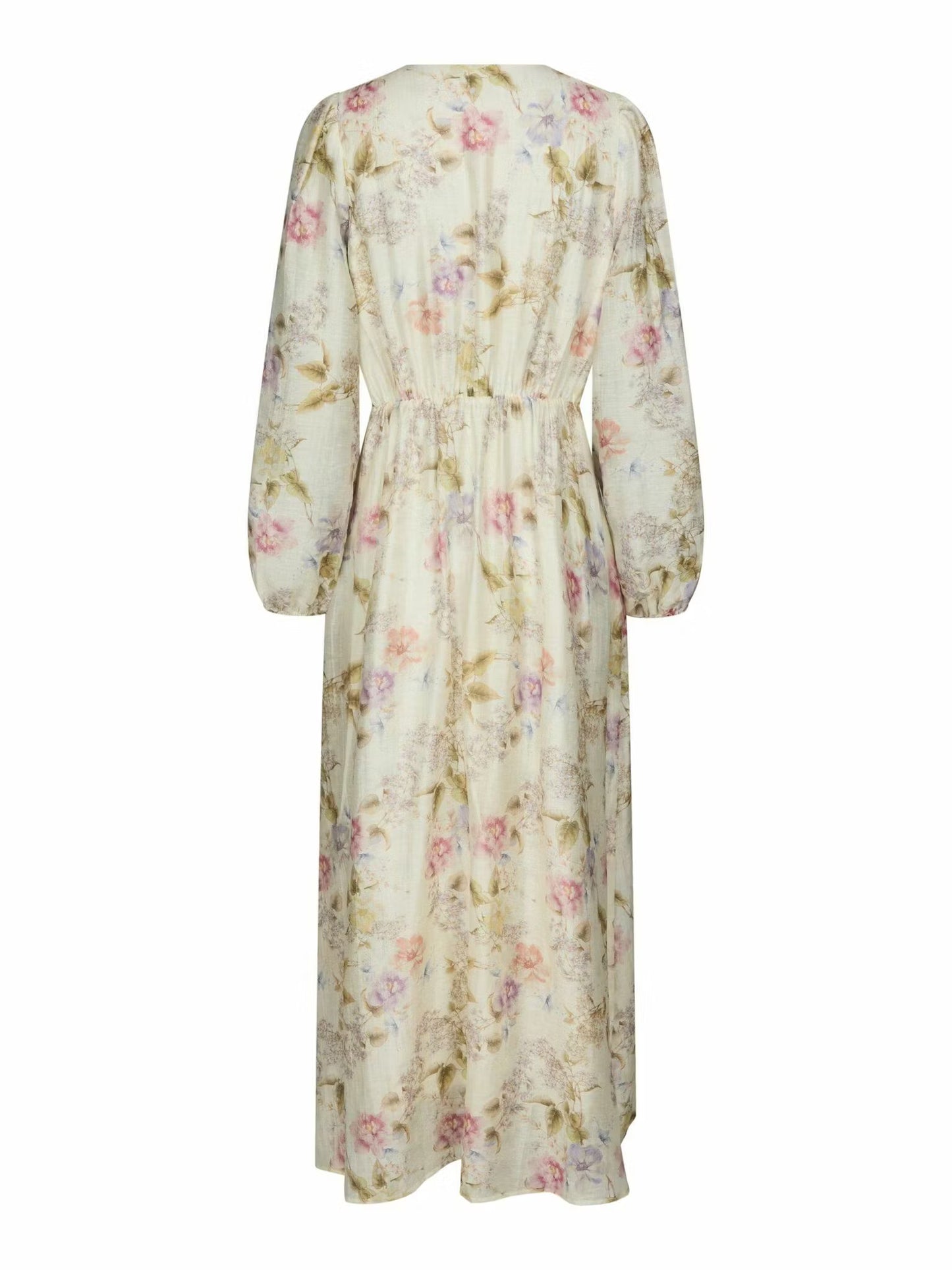 Silfi Vintage Flower Dress Off White Neo Noir