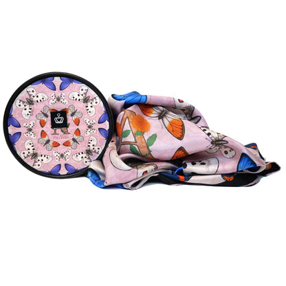Silk Scarf Small Amazing A Kueen