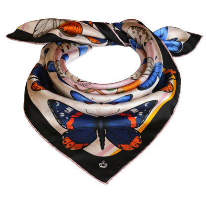 Silk Scarf Small Amazing A Kueen