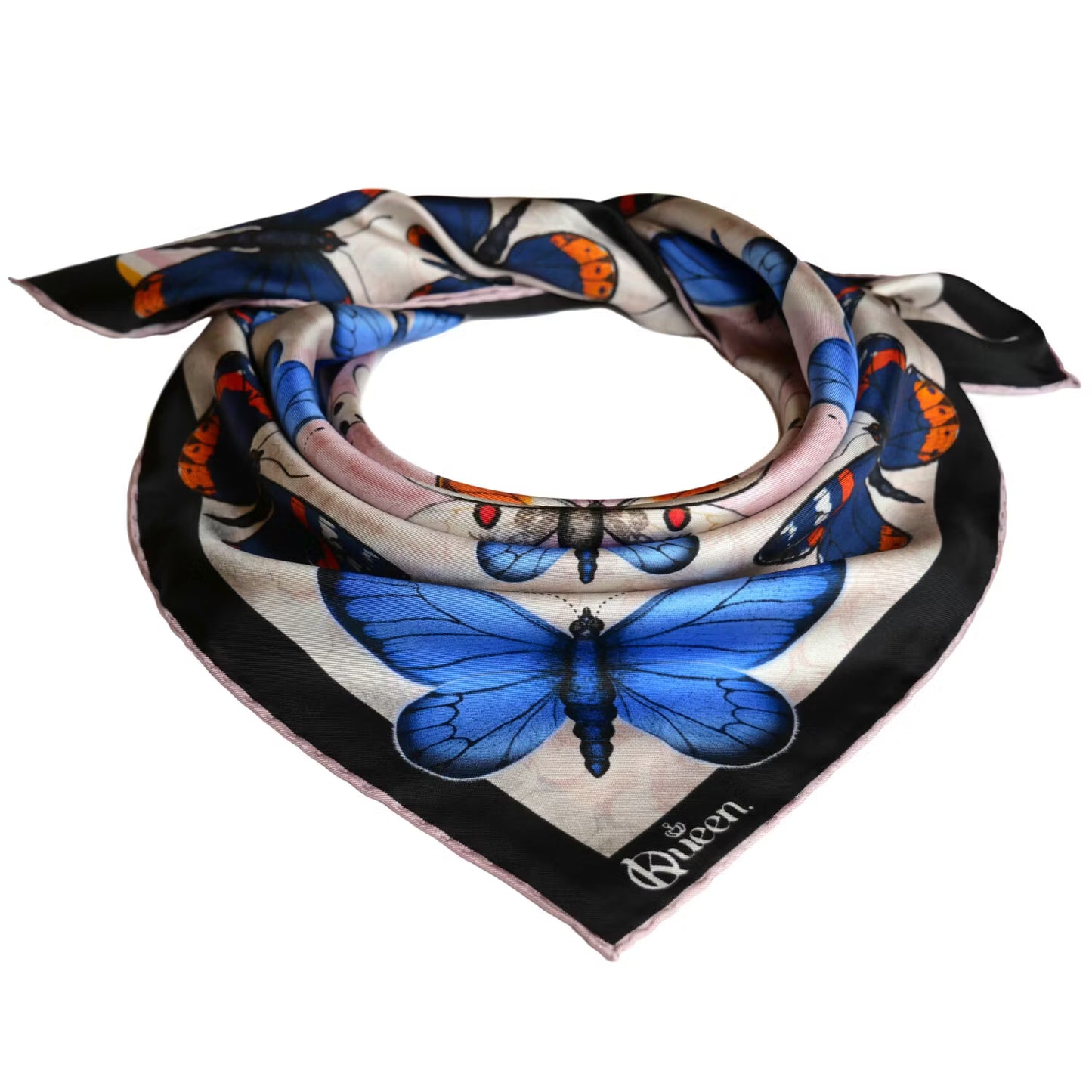 Silk Scarf Small Amazing A Kueen