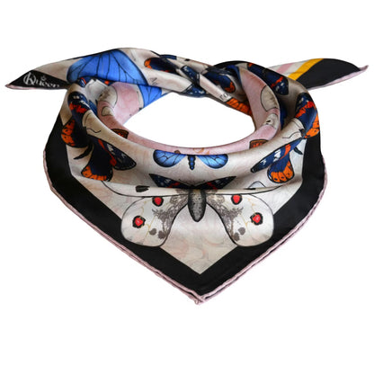Silk Scarf Small Amazing A Kueen