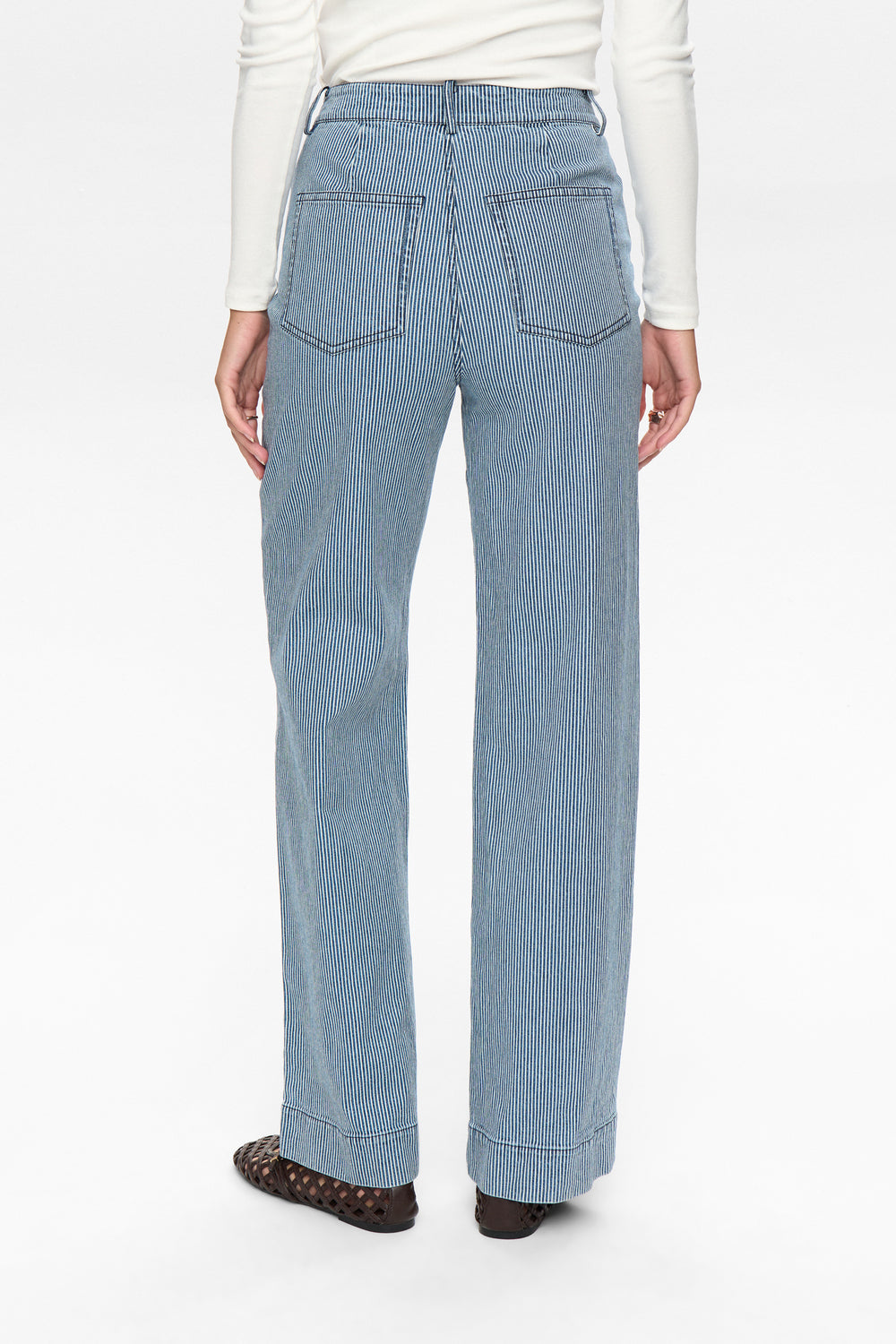 Erina Pants Medium Blue Denim Nümph