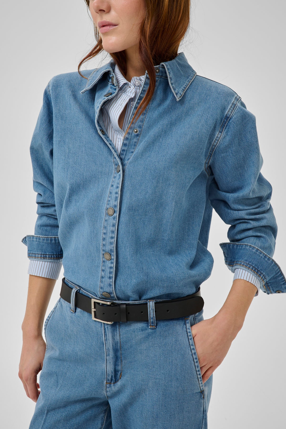 Linn Sofia 115 Shirt Medium Blue Wash My Essential Wardrobe