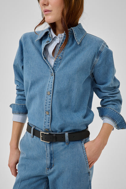 Linn Sofia 115 Shirt Medium Blue Wash My Essential Wardrobe