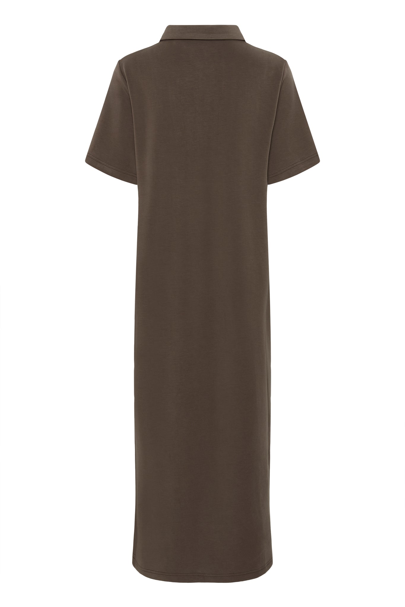 MWHelle Polo Long Dress Major Brown My Essential Wardrobe