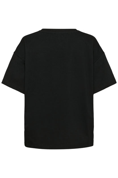 MWApir Boxy Tee Black My Essential Wardrobe