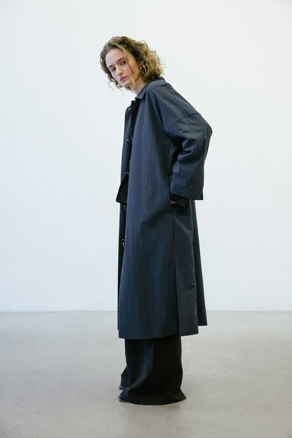 Lyric Trench Coat Black A Part of the Art