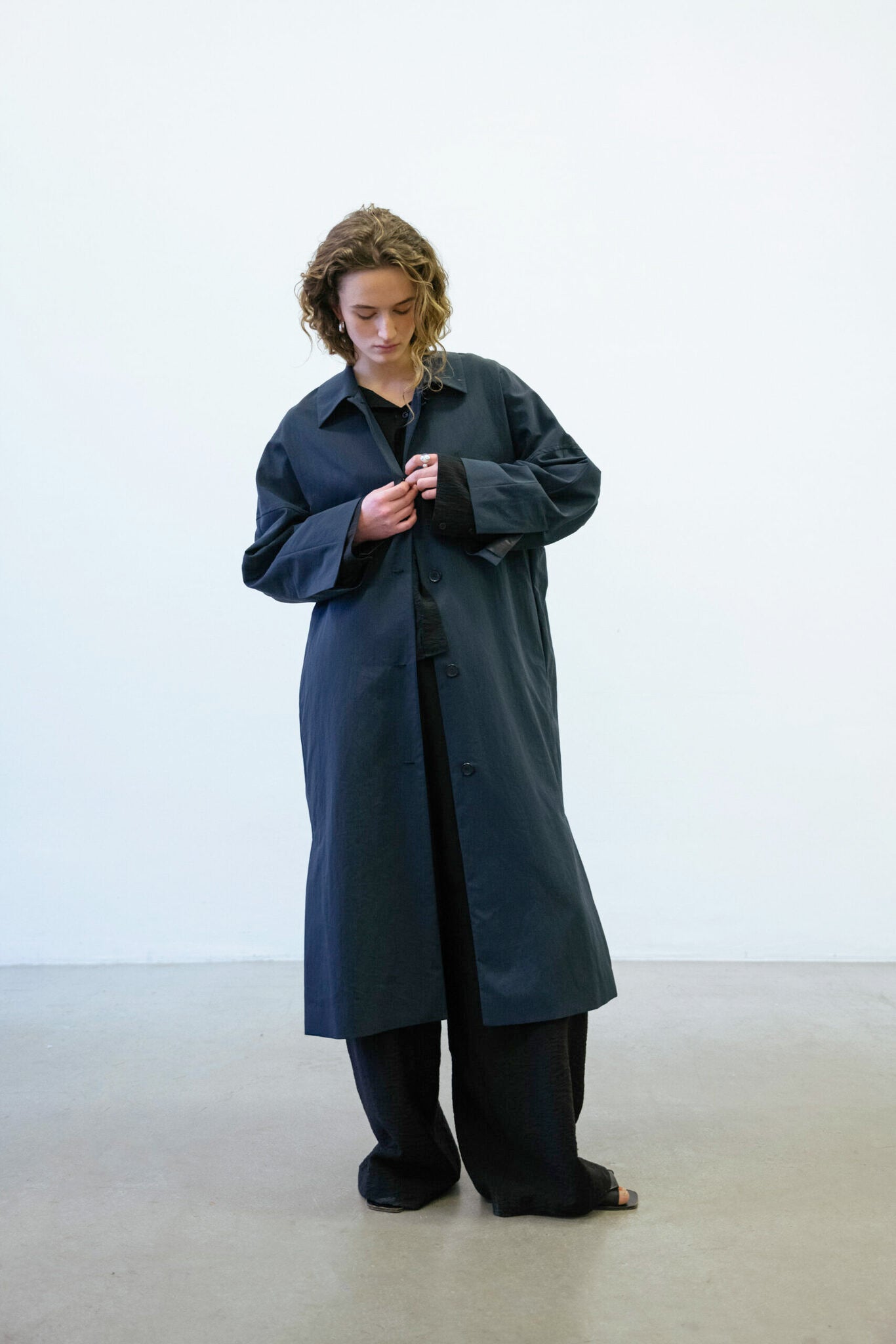 Lyric Trench Coat Black A Part of the Art