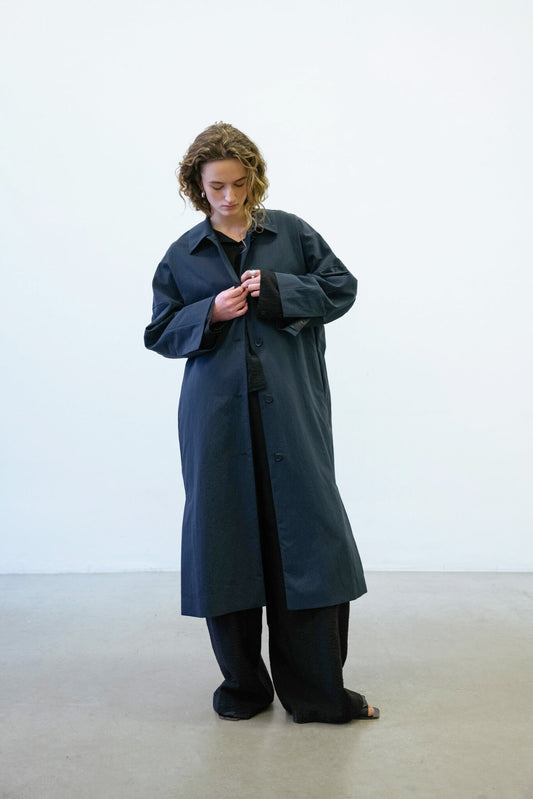 Lyric Trench Coat Black A Part of the Art