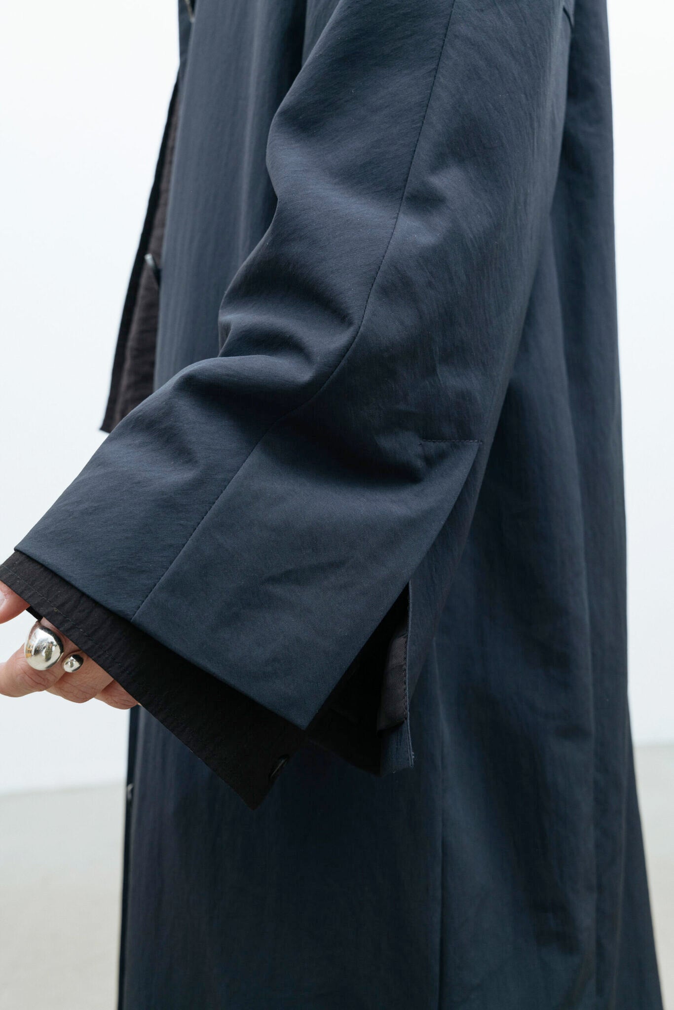 Lyric Trench Coat Black A Part of the Art