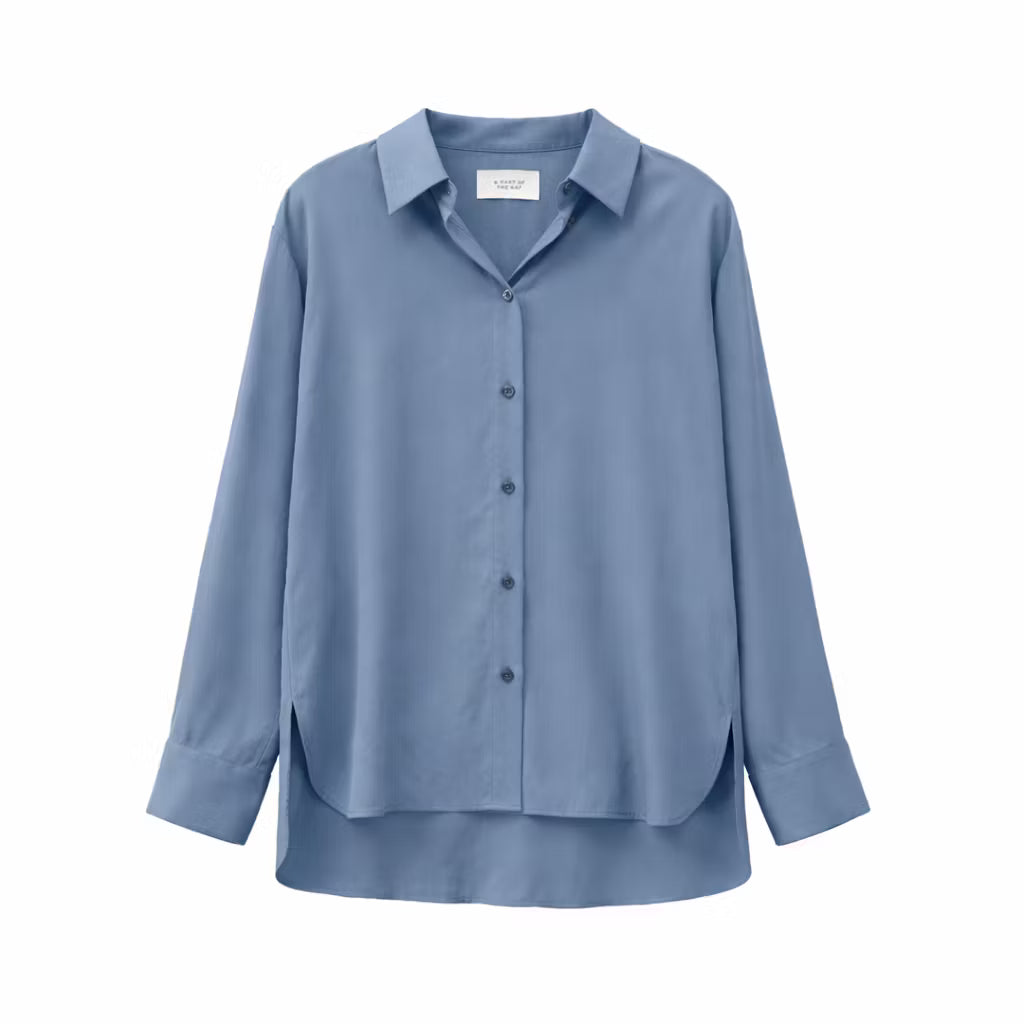 Daily Shirt Pale Indigo A Part of the Art
