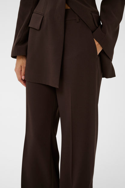 BriezIW Slit Pants Coffee Bean InWear