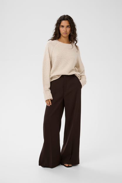 BriezIW Slit Pants Coffee Bean InWear