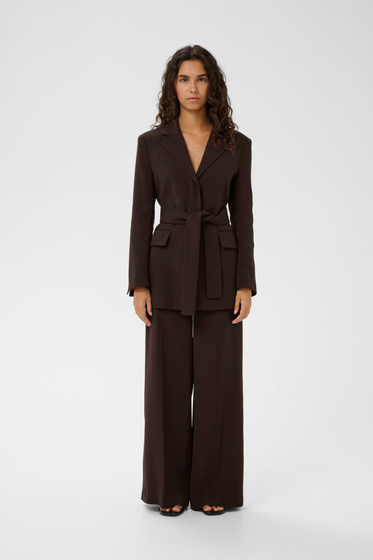 BriezIW Slit Pants Coffee Bean InWear