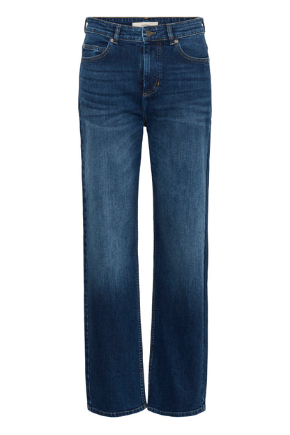 DarlinaIW Core Straight Jeans Washed Medium Blue Denim InWear