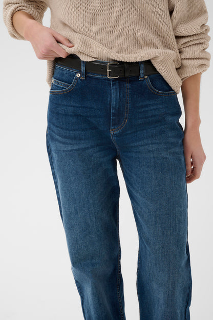 DarlinaIW Core Straight Jeans Washed Medium Blue Denim InWear