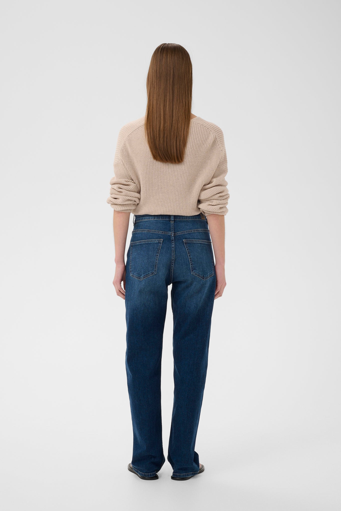 DarlinaIW Core Straight Jeans Washed Medium Blue Denim InWear