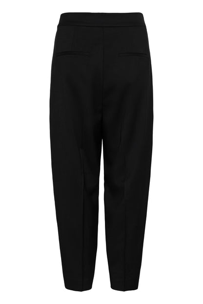CadieIW Core Barrel Pant Black InWear