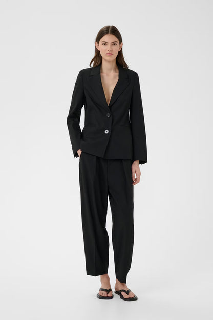 CadieIW Core Barrel Pant Black InWear