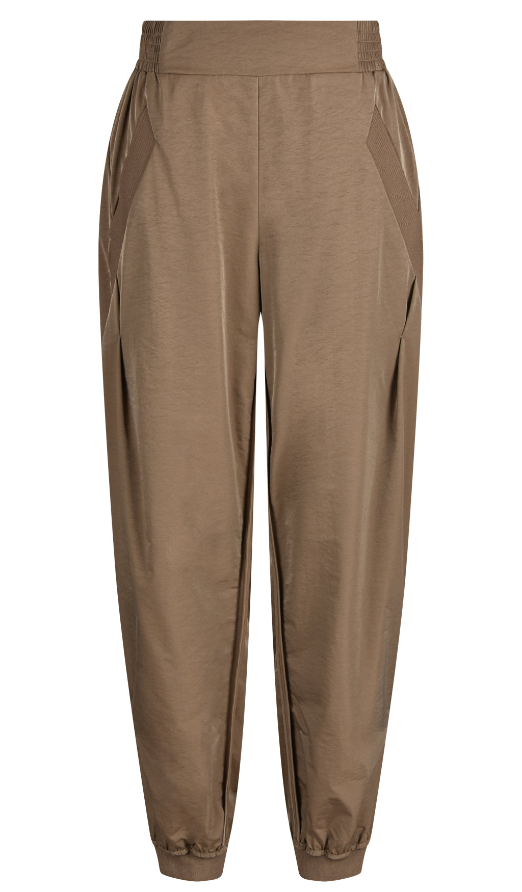 MollieGO Pants Dark Camel Gossia