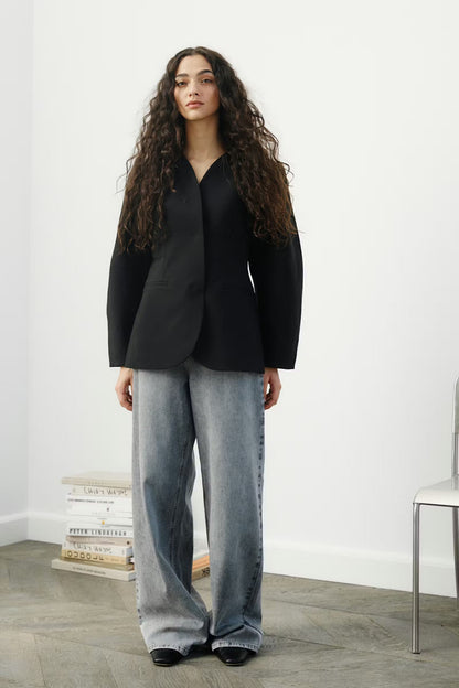 WilcoxIW Blazer Black InWear
