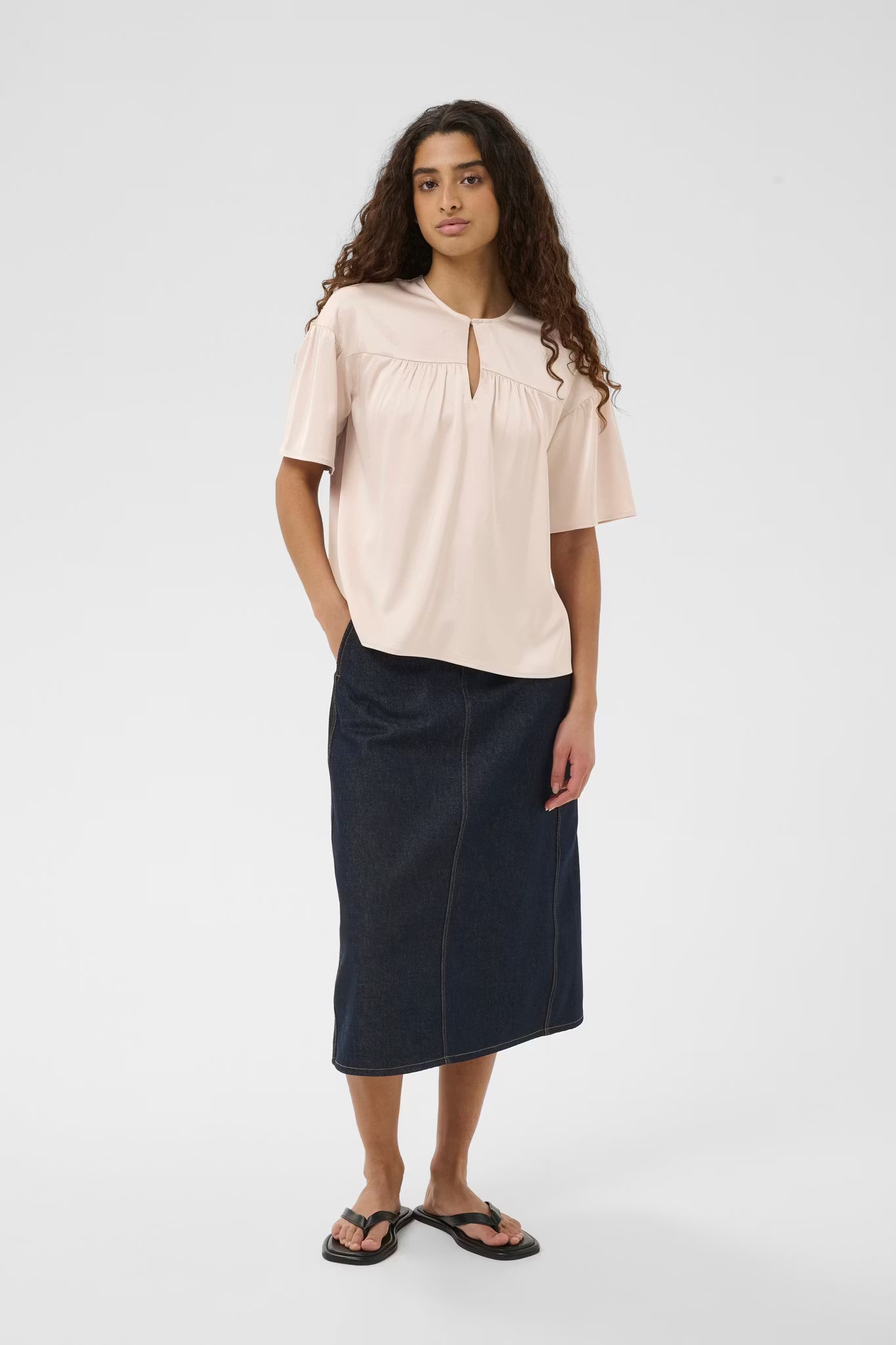LakeIW Blouse Haze InWear