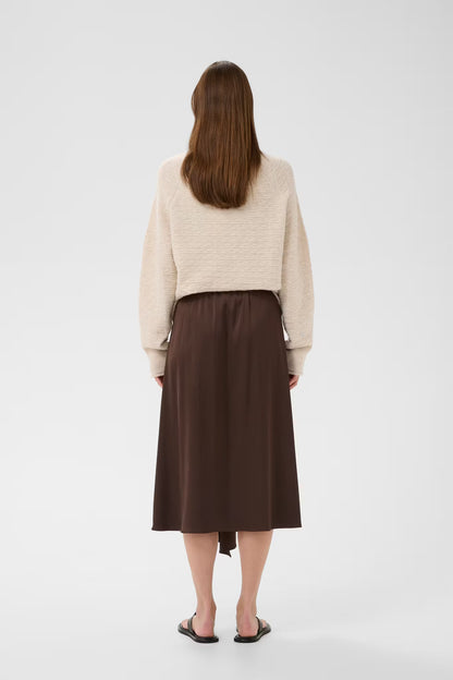 LakeIW Skirt Coffee Bean InWear