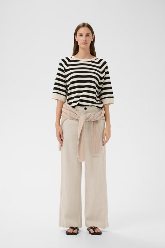SolinaIW Pants Ecru Melange InWear