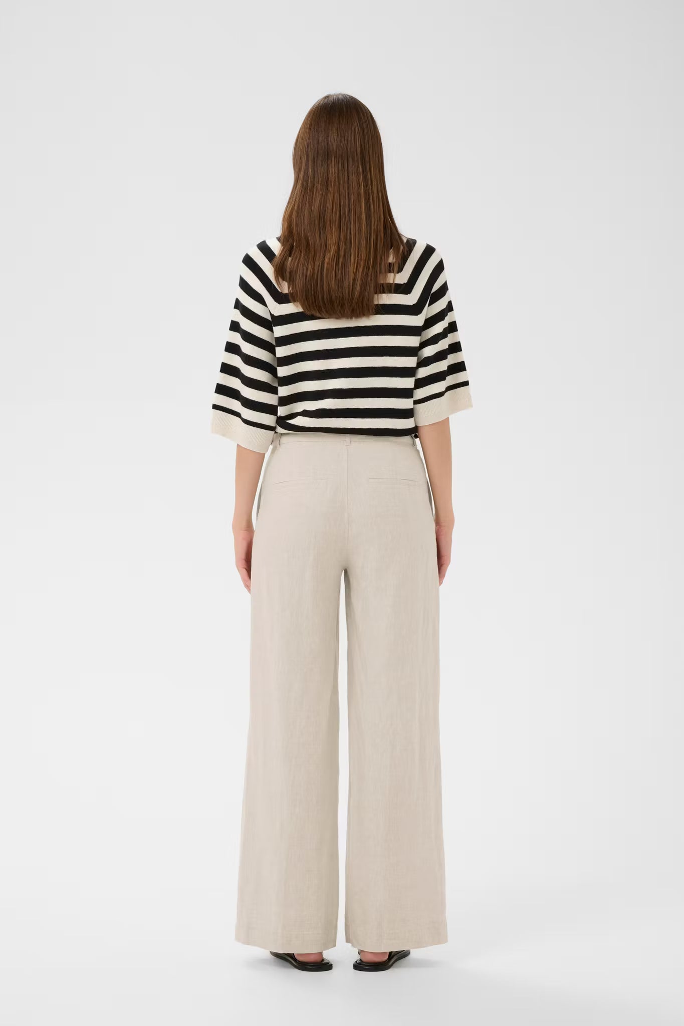 SolinaIW Pants Ecru Melange InWear