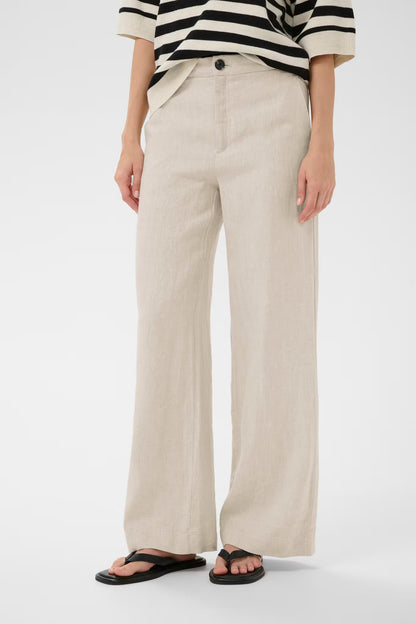 SolinaIW Pants Ecru Melange InWear