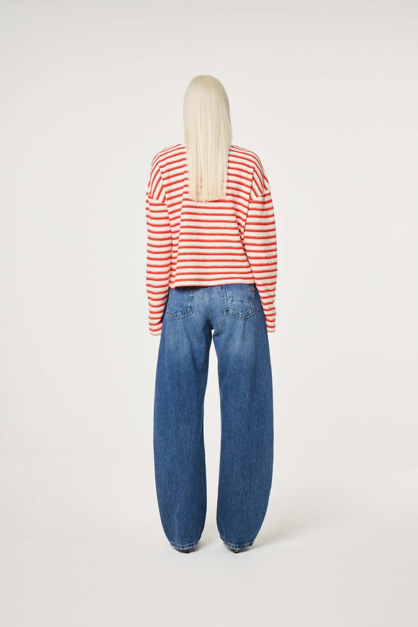 Celina Top Cosy White/Tangerine Tango Fabienne Chapot