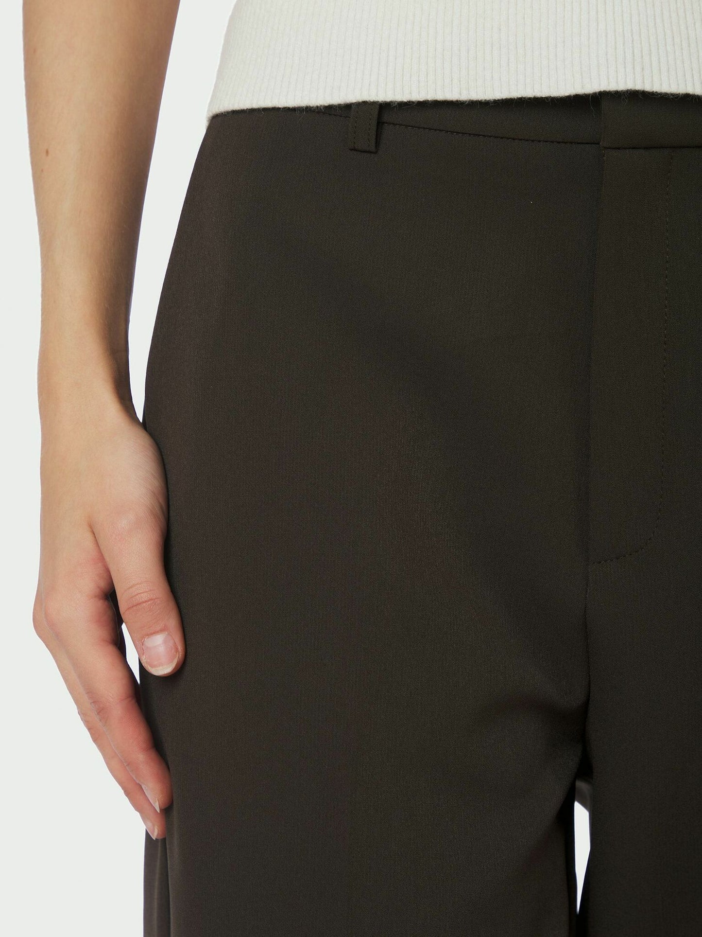 Alice Suit Pants Dark Brown Neo Noir
