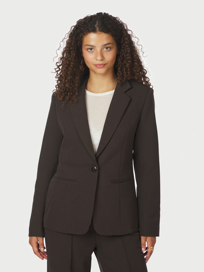 Francine Suit Blazer Dark Brown Neo Noir