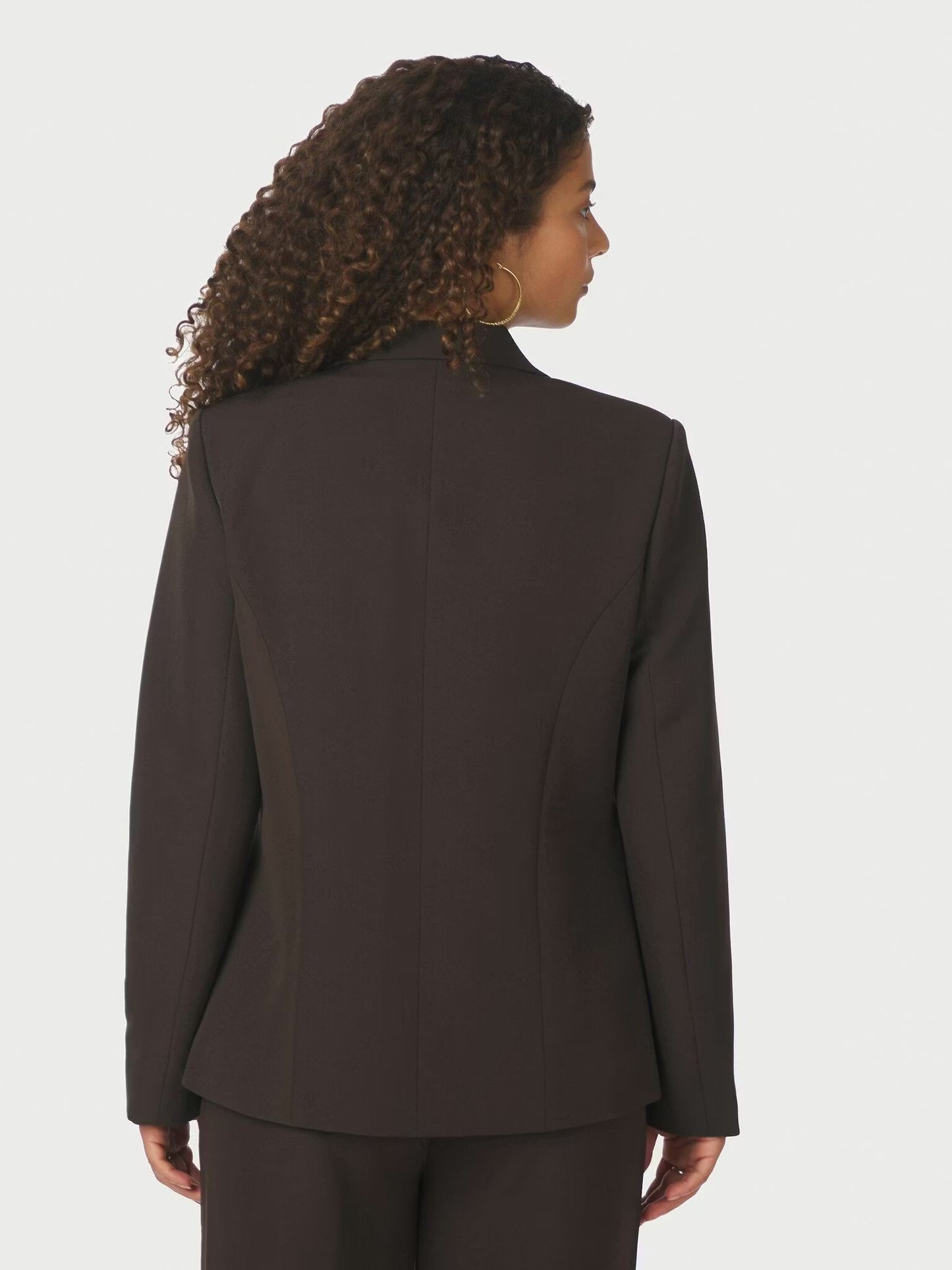 Francine Suit Blazer Dark Brown Neo Noir