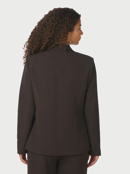 Francine Suit Blazer Dark Brown Neo Noir