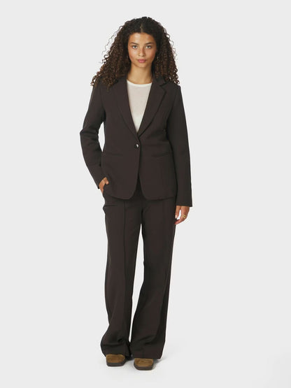 Francine Suit Blazer Dark Brown Neo Noir
