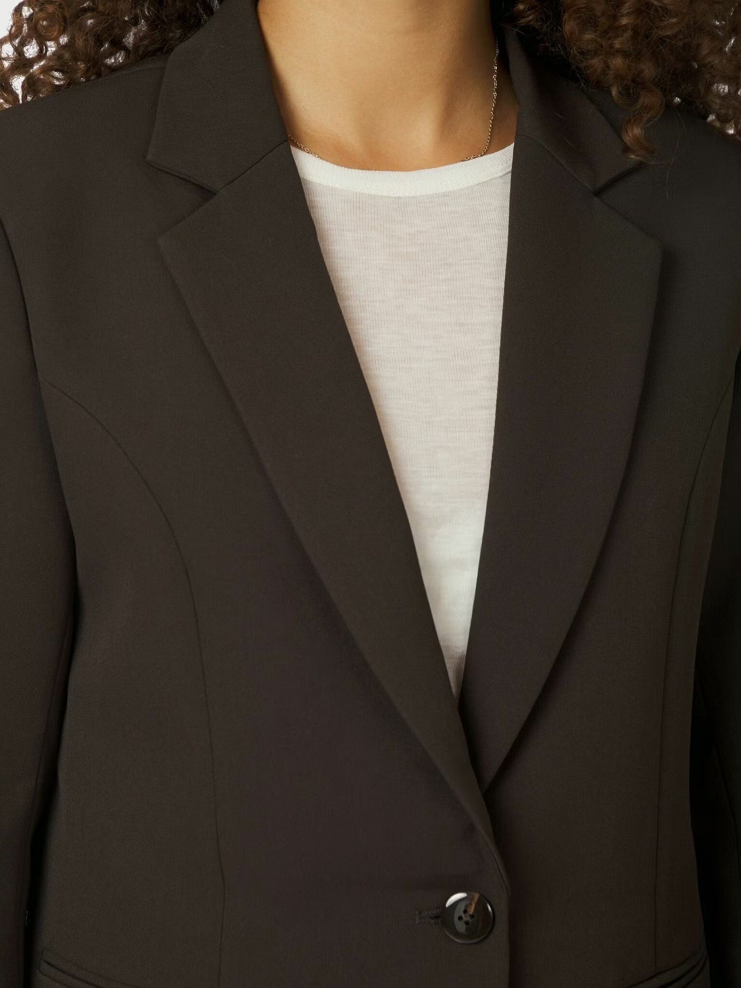 Francine Suit Blazer Dark Brown Neo Noir