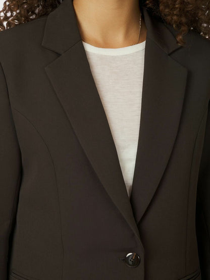 Francine Suit Blazer Dark Brown Neo Noir