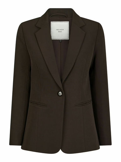 Francine Suit Blazer Dark Brown Neo Noir